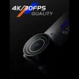 SJCAM C110 Plus 4K 30fps Action Camera 6-Axis Gyro Stabilization Flash Explosion WiFi Remote 170° Lens Angle Sports DV Portable Helmet Motorcycles Sports Camera