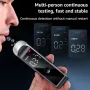 Portable Alkotester Professional Tester Alcohol Contactless Alcohol Tester Breathalyzer Alcohol Test Safe Driving Tools