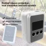 Portable Pocket Bike Pump Electric Air Pump Rechargeable Compressor Tire Inflator For Bicycle Tire Balls Motorcycles
