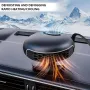 2 In 1 Car Fast Heating and Cooling Car Heater Portable Car Heater 12V 360° Adjustable Car Heater and Defroster Car Heater Defroster
