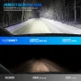 NovSight 22,000LM 120W 2PCS Car LED Headlights 6500K Bright White IP68 Waterproof