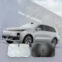 Chameleon Foldable Car Front Windshield Sunshade Umbrella UV-Reflective Laser Car Sunshade Cover Colorful Heat Insulation Silver Gel Windscreen Car Sunscreen with 360° Rotatable Handle