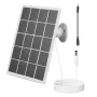 10W Solar Panel Charger Waterproof Solar Panel for Ring Camera 360° Adjustable Wall Mount for Ring Stick Up Cam/Spotlight Cam