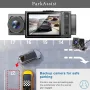 1080P Front & Rear 170° Car Driving Recorder Auto Dash Cam WIFI Three -lens 2 Inch Video Recording DVR Camera