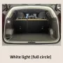 Car LED Tailgate Ambient Light Illumination Strip No Installation Required High Visibility Lamp Strip for Trunk Decoration