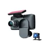 4 Inch 2/3 Lens Car Driving Recorder Dash Cam HD 1080P Night Vision Enhanced Video Recording Car Recorder DVR