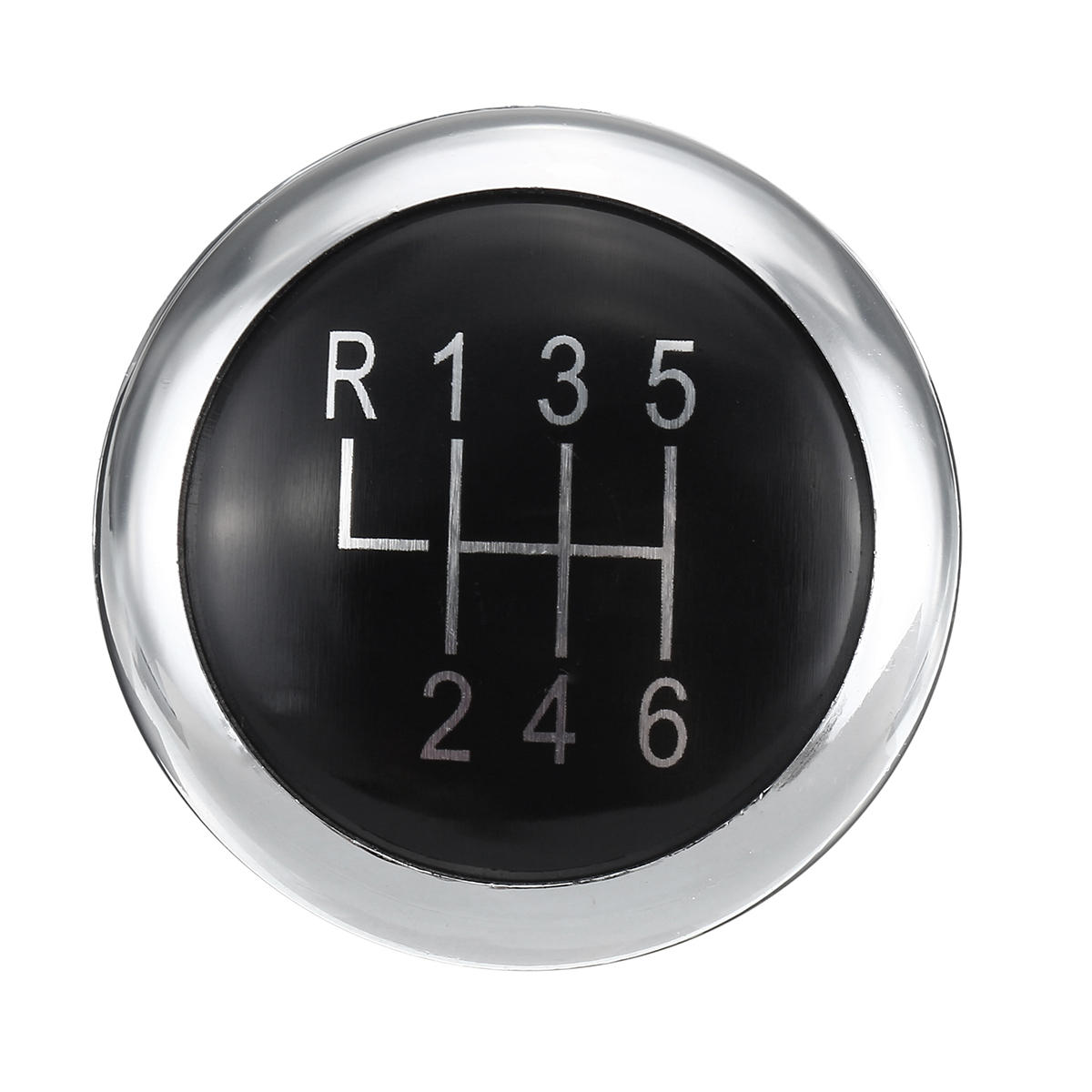  6 Speed Gear Shift Knob Cap Chrome Badge Emblem Trim For VW Passat B6 B7 CC