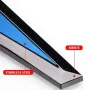 2pcs 3D Leaf Side Emblem Sticker Metal Alloy Car Stickers Side Emblem Badge Universal