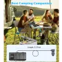 8 in 1 Car Charger Adapter 3 AC Outlets Dual USB Type C QC3 0 PD 36W Fast Charging 12V 24V Compatible Independent Switches LED Voltmeter