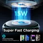 Joyroom Car Mount Charger 15W Wireless Car Charger Hands Free Air Vent Magnetic Phone Holder for ios 16 15