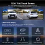 AZDOME 11.26\ Touch Screen Rearview Mirror Driving Recorder Front And Rear Dashcam Dual Lens 4K Lens HD Wide Angle GPS