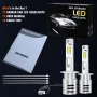 SEALIGHT X5 H1 2PCS Car LED Headlight Bulbs 6000LM LED Front Headlamps Hi Low Beam 6500K Super Bright Light 3570 LED Chips