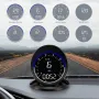 G6 Multi-function HUD Car GPS Head-up Display Car Universal Car HD Head-up Display Speedometer Intelligent 35° Adjustable Angle
