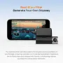 70mai A510 Dual Dash Cam 1944P Front Camera 1080P Rear Camera HDR GPS ADAS 4G Connectivity Car DVR 24H Parking Support GPS