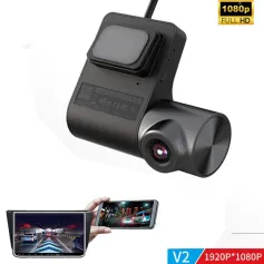 Car Dash cam V2 Full HD 1080P With ADAS Driving Assistance Wide-Angle Lens Automatic Loop Recording Car Driving Recorder