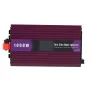 1000W Pure Sine Wave Power Inverter DC 12V 24V to AC 220V with Dual Outlets Smart Protection Aluminum Alloy Case Cooling Fan High Efficiency 90% for RV Solar Camping Car Truck