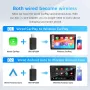 YUEHOO 2 in 1 Wireless CarPlay Adapter for Apple & Android Car Wireless CarPlay Dongle Receiver Adapter for Wired Wireless Adapter for Android Car iOS Plug and Play