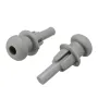 2pcs Grey Parcel Shelf Clips for Cord String for Citroen Saxo C2 C3 Xsara Picasso