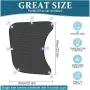2 Pack Heat Reduction Car Side Window Sun Shade Universal UV Protection Mesh Window Shade with Suction Cup Protection for Trucks Caravans