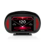 P2 HUD OBD2 Ekranı Eğim Ölçerli Baş Üstü Göstergeli Araba GPS Hız Göstergesi RPM Ölçer Araç Bilgisayarı