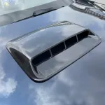 Car Tuning Hood Universal Car Air Flow Intake Hood Scoop Vent Bonnet Decorative Air Flow Intake Cover Automotive Exterior Styling Accessories