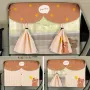 Car Side Window Curtains Privacy Double Layer Curtains Car Sun Protection Magnetic Window Light Isolation Insulation Double Layer Car Sun Curtains