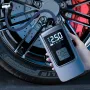 Cordless150psi Vehicle Air Pump with LED Lighting Digital Display Accurate Detection Of Preset Tire Pressure Low Noise Tire Inflation