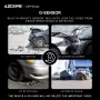 Azdome M01 PRO Dual Lens Dash Cam 1080P HD Wide-Angle Front and Rear Camera with Gravity Sensor Parking Monitoring ADAS