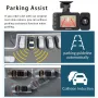 3 Channel WiFi Car Dash Cam HD Video Recording with Night Vision High-Definition Screen Car DVR Night Vision 1920*1080P