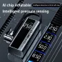 Cordless Car Air Pump with Smart Digital Display Intelligent Portable Tire Air Pump USB Charging for Car Motorcycle Bicycle Ball