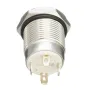 DC 12V 12mm 4 Pin Momentary Switch Led Light Metal Push Button Waterproof Switch