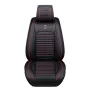 Universal Full Car Front Seat Mat Covers PU Leather Breathable Cushion Pad Set