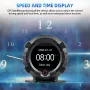 X95-GPS Vehicle-Mounted Multi-Function Vehicle-Mounted Horizontal Slope Meter GPS Altitude Off-Road Table High-Precision Compass HUD