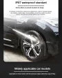 T11 Voice Alarm Tire Pressure Monitor Tire Pressure Monitoring System Universal Digital Tire Pressure Car Exterior And Interior Monitoring System Tire Pressure Gauge Tire Pressure Sensor TPMS
