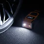 Suitu 12W Portable Car Tire Inflator Cordless Intelligent Digital Display Electric Air Pump with LED Light for Balls Bicycles Motorcycles Cars
