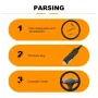 Heated Steering Wheel Protective Cover Universal Car Fast Hand Warmer Car Steering Wheel Heater Auto Parts Hand Warmer