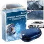 Rayhong Car Windshield Snow Removal Instrument Tool Solar/USB Power Car Window Glass Anti-Ice Snow Remove 5-12V Winter Deicing Device Molecular Interference Snow Remove Car Defroster