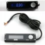 Car LED Display Turbo Timer Flameout Reducer Delay HUD Device Turbo Flameout Delay Device Turbo Timer Red Blue White Light Universal Auto Accessiores