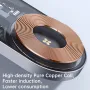 Mcdodo 15W Magnetic Wireless Charger Car Mount PD3.0 QC3.0 Fast Charging Transparent 360° Rotation Breathing Light