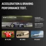 Xparkle PBOX Mini GPS Based Performance Meter Box Vehicle Performance Analyzer with Acceleration Analysis Braking Distance Real-Time Video