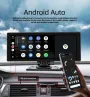 10.26 Inch Liftable Camera Car bluetooth MP5 Player AHD Portable Screen Car Central Control Driving Recorder Wireless Carplay Mirrorlink