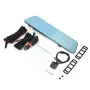4.5 Inch Car Rearview Mirror Dash Cam Starlight Night Vision Driving Recorder Rearview Mirror HD 1080P Dual Lens Reversing Image Driving