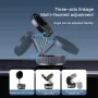 Vacuum Suction Magnetic Phone Holder 360 Degree Rotation Handsfree Magnetic Foldable Phone Mount for Car/Smooth Surface