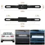 720 HD Backup Camera Rear View License Plate Reverse Camera Universal for Pickup Truck Car SUV 149° Angle Night Vision Waterproof