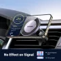 UGREEN Car Air Vent Clip Phone Holder Magnetic Phone Mount Strongest Magnet Compatible with iPhone 16 15 14 13 12