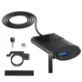 QC3.0 Motorcycle USB Charger Fast Charge PD+USB 12V-24V Motorcycle Handlebar Phone Charger Socket Adapter