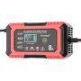 RJTianye 12V 8A 4ah-150ah Intelligent Pulse Repair Charger 110-230V AC Car Motorcycle Battery Charger LiFePO4 Charger Digital LCD Display