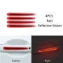 Car Wheel Hub Reflective Stripes Door Handle Safety Warning Sticker Car Warning Tape Automobile Sticker for Car Motorcycle Bike