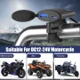 Car Charger Handlebar Mount Bracket Fast Charger 12V-24V Motorcycle USB Charger 3.4A 30W Fast Charge PD + QC3.0 IP67 Waterproof