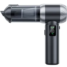 SUITU belaidis nešiojamas rankinis dulkių siurblys siurbimo ir pūtimo 2-in-1 ST-6698APlus 100W variklis 80000RPM siurbimo galia C tipo įkrovimas